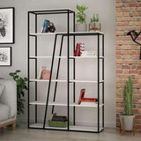 Lowry Bookcase-White-Modern Furniture Deals