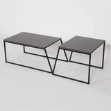 Lowry Nesting Coffee Tables-White-Modern Furniture Deals