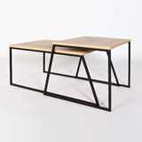 Lowry Nesting Coffee Tables-White-Modern Furniture Deals