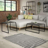Lowry Nesting Coffee Tables-White-Modern Furniture Deals