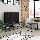 Lowry Nesting Tv Stand-White-Modern Furniture Deals