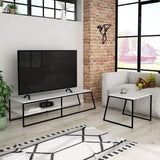 Lowry Nesting Tv Stand-White-Modern Furniture Deals