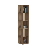 Lucky Corner Bookcase-Oak-Modern Furniture Deals
