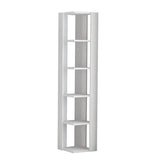 Lucky Corner Bookcase-White-Modern Furniture Deals