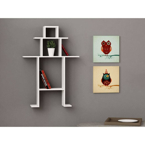 Man Shaped Shelf-White-Modern Furniture Deals