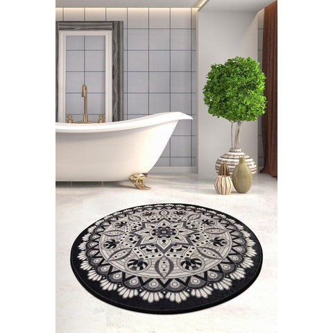 Mandal DJT - Black Bath Mat-Bath Mat-[sale]-[design]-[modern]-Modern Furniture Deals