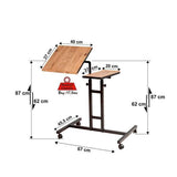 Mano Smart Laptop Table, Oak-Desk-[sale]-[design]-[modern]-Modern Furniture Deals