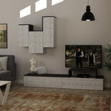 Manor Entertainement Unit-Mocha-Red-Modern Furniture Deals