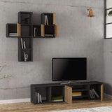 Maxy Tv Stand-Grey-Oak-Modern Furniture Deals