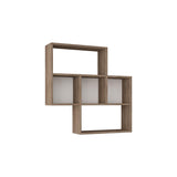 May Shelf-Oak-White-Modern Furniture Deals