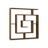 Maze Bookcase-Dark Oak-Modern Furniture Deals