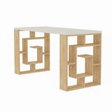 Maze Desk-White-Oak-Modern Furniture Deals