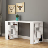Maze Desk-White-Oak-Modern Furniture Deals