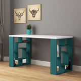 Maze Desk-White-Oak-Modern Furniture Deals