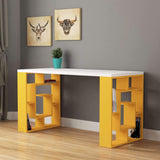 Maze Desk-White-Oak-Modern Furniture Deals