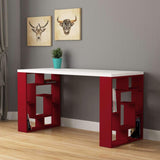 Maze Desk-White-Oak-Modern Furniture Deals