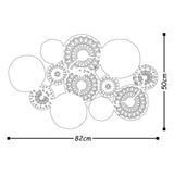 METAL ART CHARM Wall Art-Metal Wall Art-[sale]-[design]-[modern]-Modern Furniture Deals