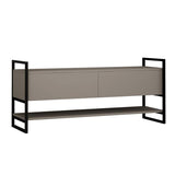 Metal Concept Media Cabinet-Mocha-Modern Furniture Deals