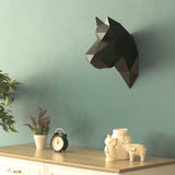 Metal Decorative Sculpture Scooby Dog Head - Black-WALL DECOR>METAL-[sale]-[design]-[modern]-Modern Furniture Deals