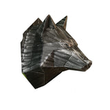 Metal Decorative Sculpture Wolf - Silver-WALL DECOR>METAL-[sale]-[design]-[modern]-Modern Furniture Deals
