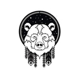 Metal Wall Art Bear-Modern Furniture Deals