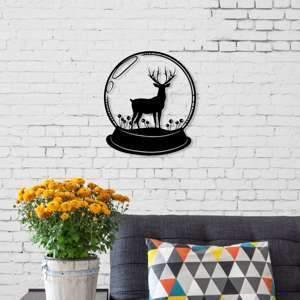 Metal Wall Art Deer-Modern Furniture Deals