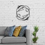 Metal Wall Art Fish-Modern Furniture Deals