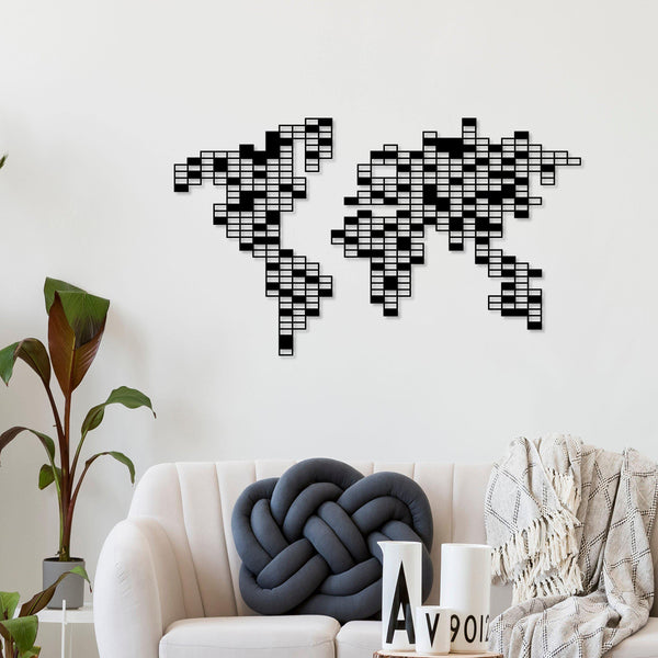 METAL WALL ART PIXEL Wall Art-Metal Wall Art-[sale]-[design]-[modern]-Modern Furniture Deals