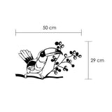 Metal Wall Art Toucan-Modern Furniture Deals