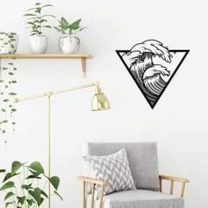 Metal Wall Art Wave-Modern Furniture Deals