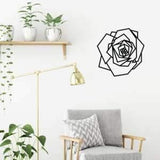 Metal Wall Art Wild Rose-Modern Furniture Deals