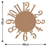 Metal Wall Clock 14 - Copper Wall Art-Metal Wall Art-[sale]-[design]-[modern]-Modern Furniture Deals