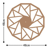 Metal Wall Clock 18 - Copper Wall Art-Metal Wall Art-[sale]-[design]-[modern]-Modern Furniture Deals