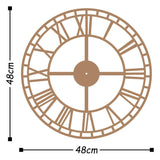 Metal Wall Clock 2 - Copper Wall Art-Metal Wall Art-[sale]-[design]-[modern]-Modern Furniture Deals