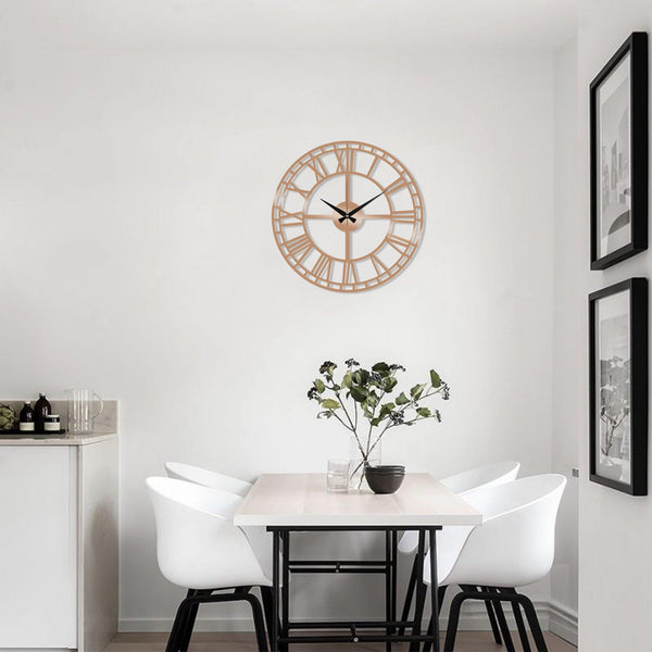 Metal Wall Clock 2 - Copper Wall Art-Metal Wall Art-[sale]-[design]-[modern]-Modern Furniture Deals