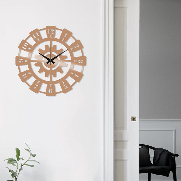 Metal Wall Clock 26 - Copper Wall Art-Metal Wall Art-[sale]-[design]-[modern]-Modern Furniture Deals