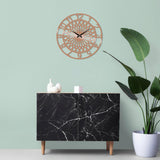 Metal Wall Clock 31 - Copper Wall Art-Metal Wall Art-[sale]-[design]-[modern]-Modern Furniture Deals