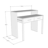 MIMI 2 Drawer Desk, Shelving-Desk-[sale]-[design]-[modern]-Modern Furniture Deals