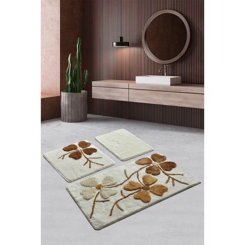 Mimoza Beige Bath Mat-Bath Mat-[sale]-[design]-[modern]-Modern Furniture Deals