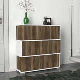 MINK Shoe Cabinet White-Walnut-SHOE CABINET-[sale]-[design]-[modern]-Modern Furniture Deals