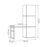 Molly Hall Stand-White-A.Grey-Modern Furniture Deals