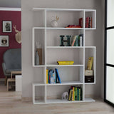 Moon Bookcase-Grey-Mocha-Modern Furniture Deals