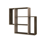 Moon Shelf Dark Coffee-Light Mocha-FURNITURE>WALL SHELVES-[sale]-[design]-[modern]-Modern Furniture Deals