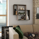 Moon Shelf Dark Coffee-Light Mocha-FURNITURE>WALL SHELVES-[sale]-[design]-[modern]-Modern Furniture Deals
