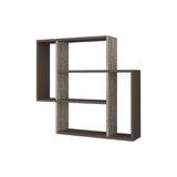 Moon Shelf-D.Brown-L.Mocha-Modern Furniture Deals
