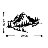 MOUNTAIN 2 Wall Art-Metal Wall Art-[sale]-[design]-[modern]-Modern Furniture Deals