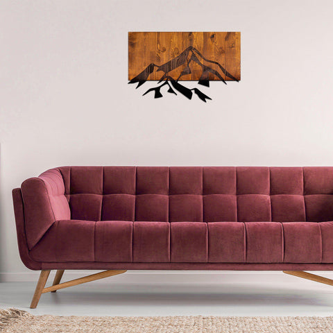 Mountain Metal Wall Art-Metal Wall Art-[sale]-[design]-[modern]-Modern Furniture Deals