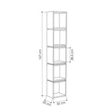 Multy Bookcase-White-Modern Furniture Deals