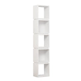 Multy Bookcase-White-Modern Furniture Deals