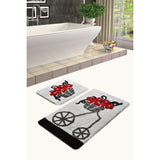Muru - Red Bath Mat-Bath Mat-[sale]-[design]-[modern]-Modern Furniture Deals